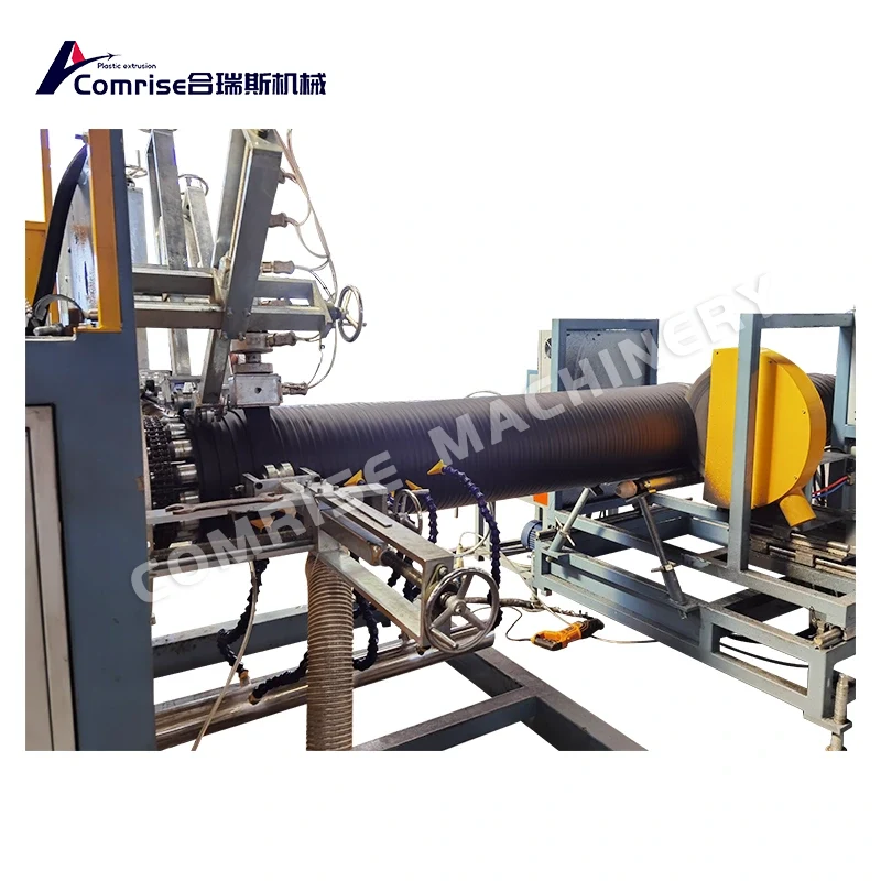 Steel Reinforced Plastic Spiral Winding Pipe Machine Steel Reinforced Plastic Spiral Winding Pipe Machine